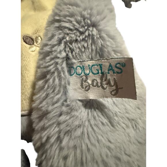 Douglas Baby Joey Elephant Sshlumpie Lovey Plush 19” Gray Yellow Security Lovie - Picture 3 of 6